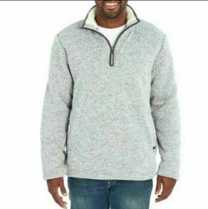 Orvis Men's 1/4 Zip Fleece Lined Pullover Heavyweight XXL